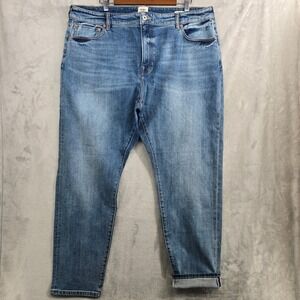 Flint‎ and Tinder Selvedge Denim Athletic Tapered Fit Mens Jeans Size 42x32